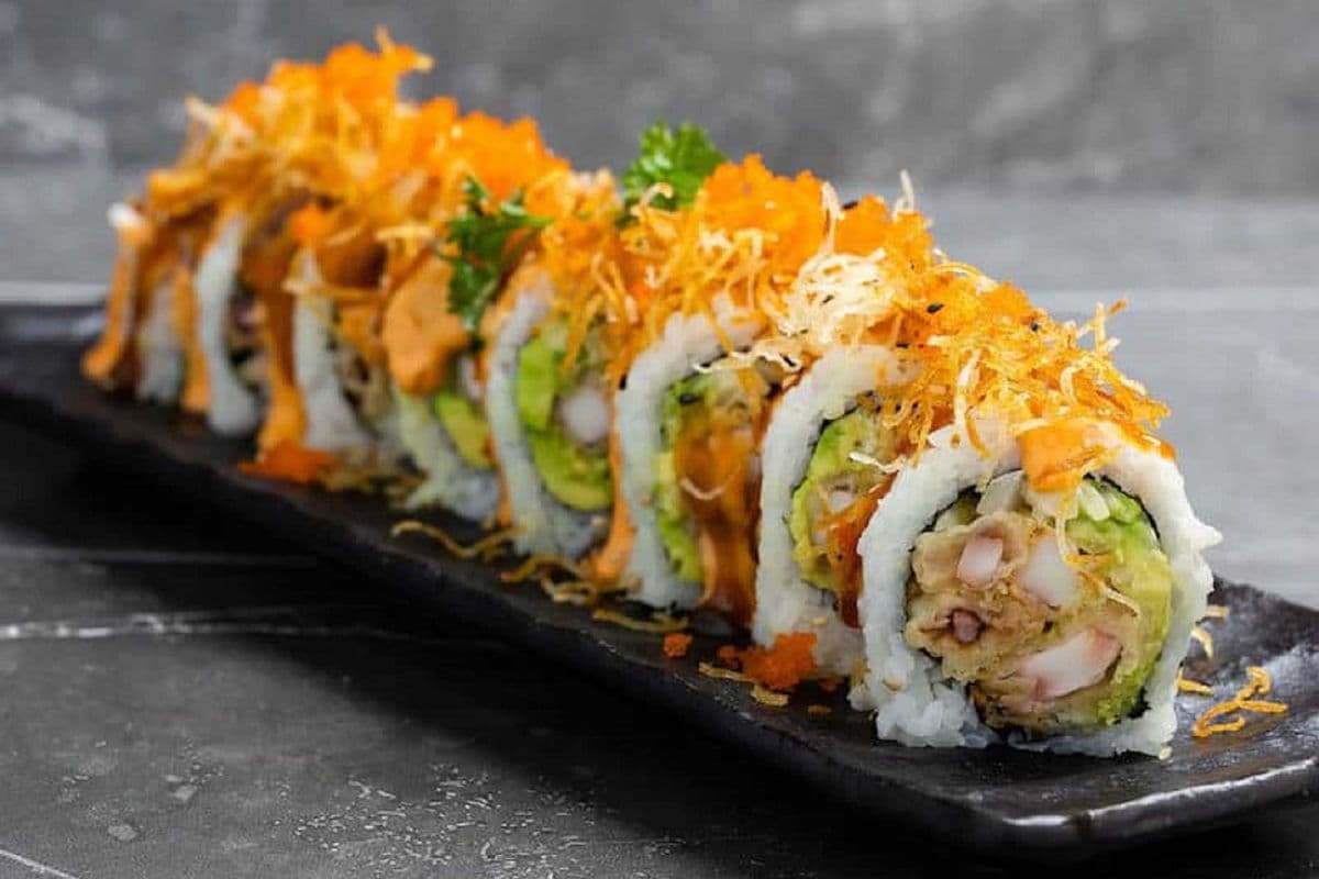 Crunch Calamari Roll - Maki Sushi