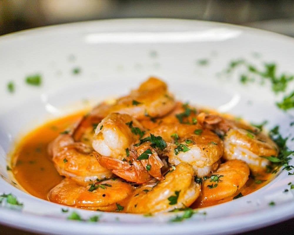 Portuguese spicy shrimp
