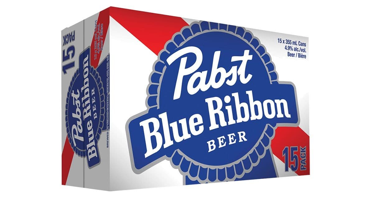 Pabst Blue Ribbon, 15 Pack (15 x 355 ml Can)