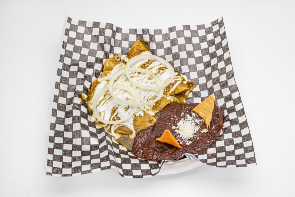 Enchiladas Verdes