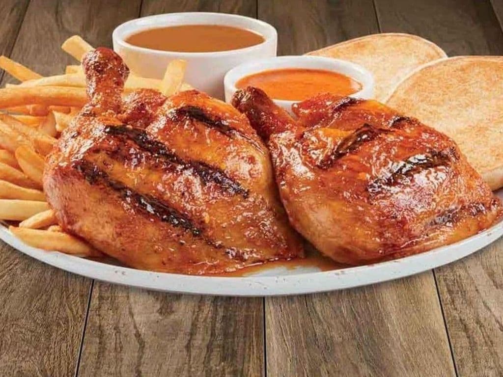 Double cuisse de poulet piri-piri / Piri-Piri Double Chicken Leg