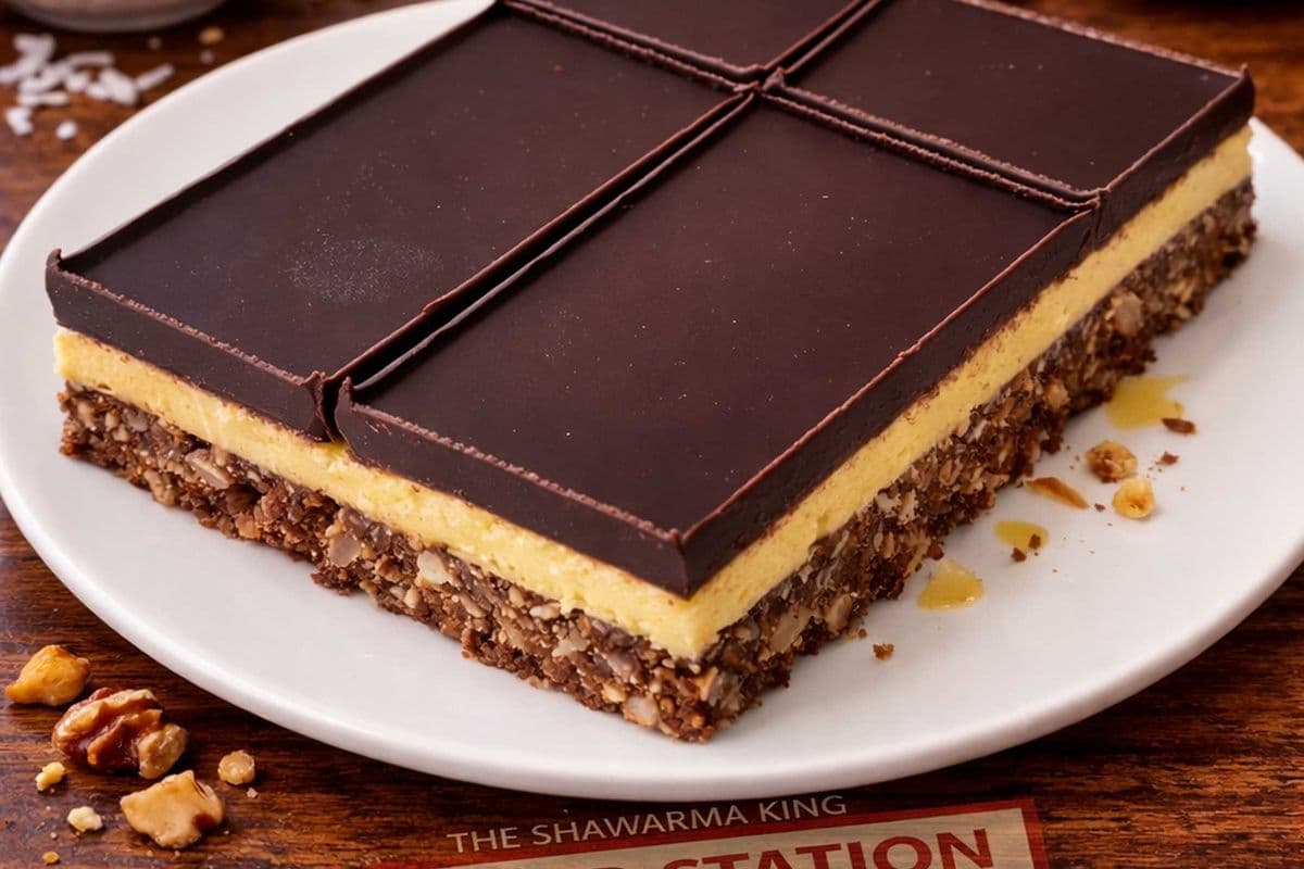 Nanaimo Bar (228 g) (1160 Cal)