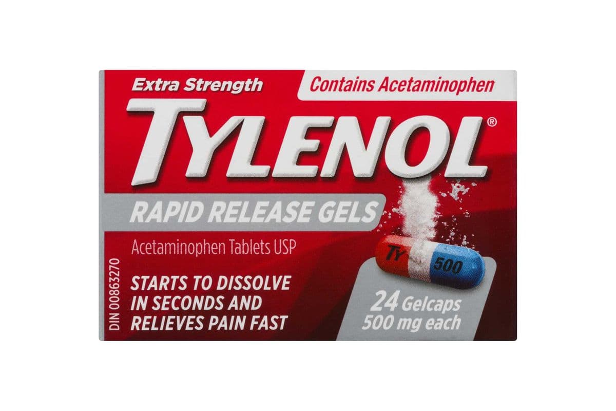 Tylenol Rapid Release (24 Capsules)