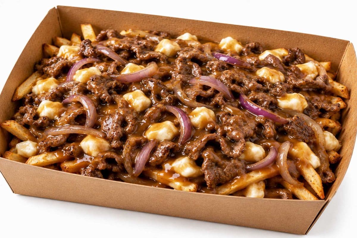 Philly Steak Topped Poutine