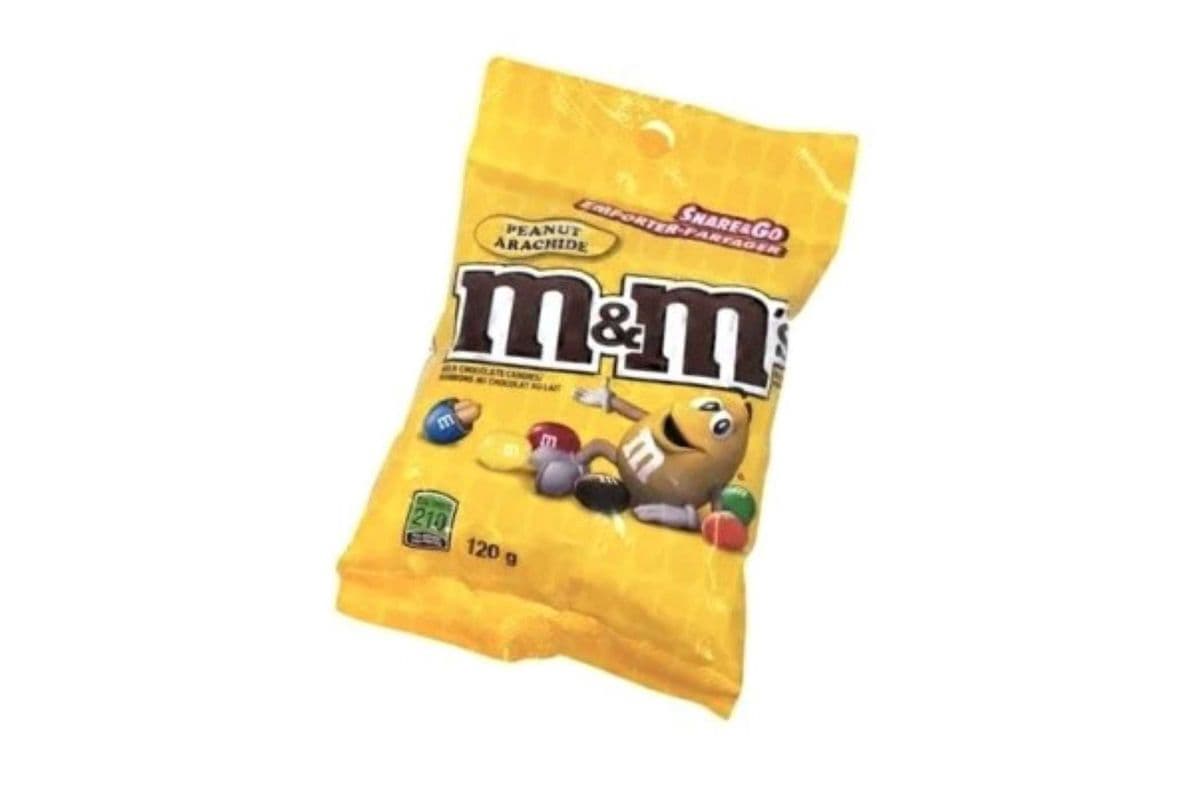 M&M Arachide/Peanuts 120g (1 ct)