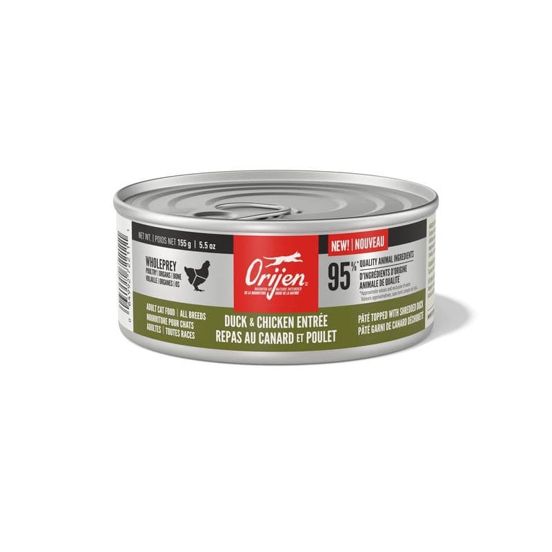 Orijen Wet Cat Food Duck + Chicken Entrée 155 g