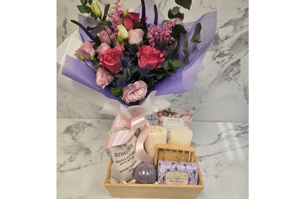 Blush and Bloom Spa Gift Box