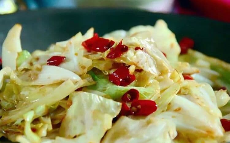Stir-Fried Cabbage