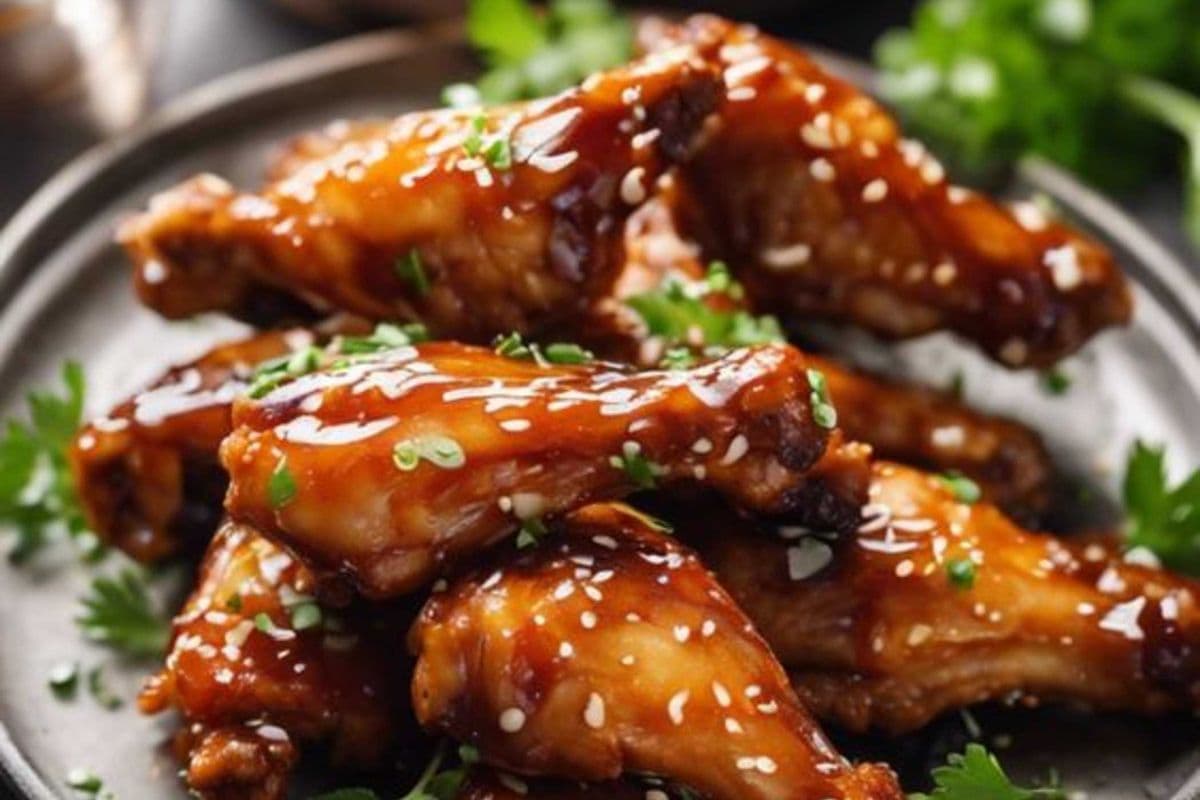 Honey Garlic Chicken Wings