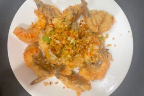 Deep-Fried Salt and Pepper Tiger Prawn 椒鹽老虎蝦