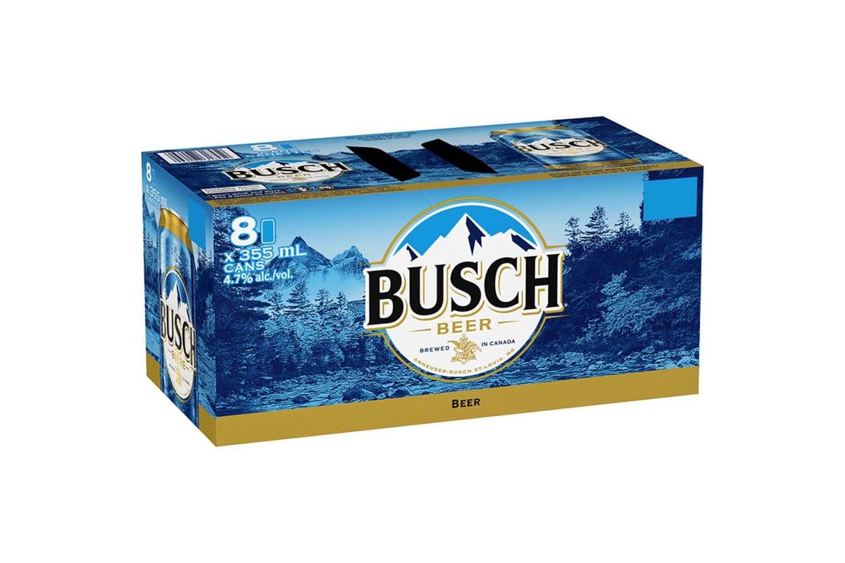 Busch Lager (8 x 355ml can)