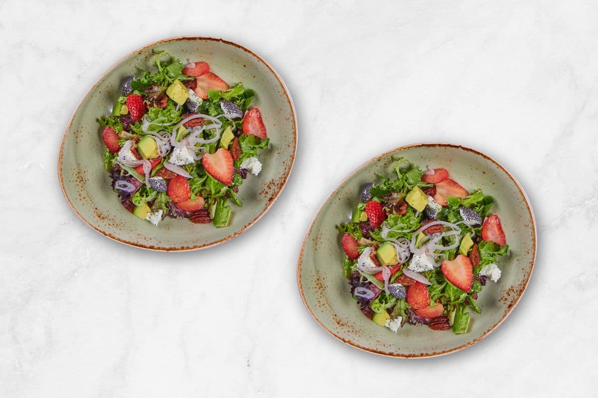 Mile Size California Spring Salad