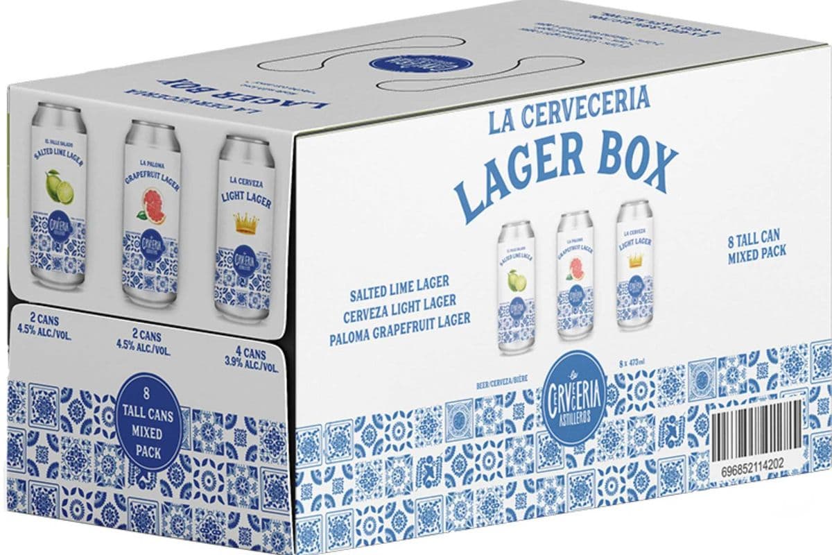 LA Cerveceria Lager Mix Pack (8 x 473ml)