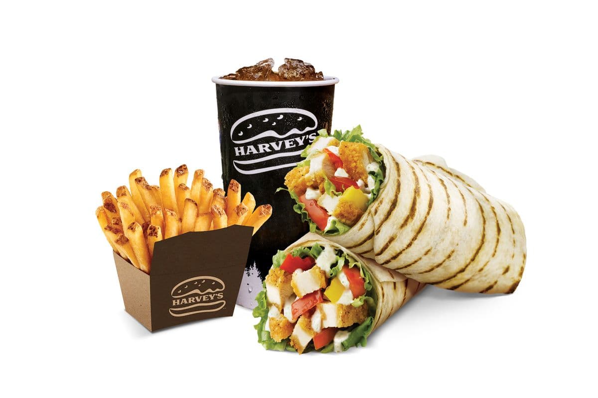 Crispy Chicken Wrap Combo