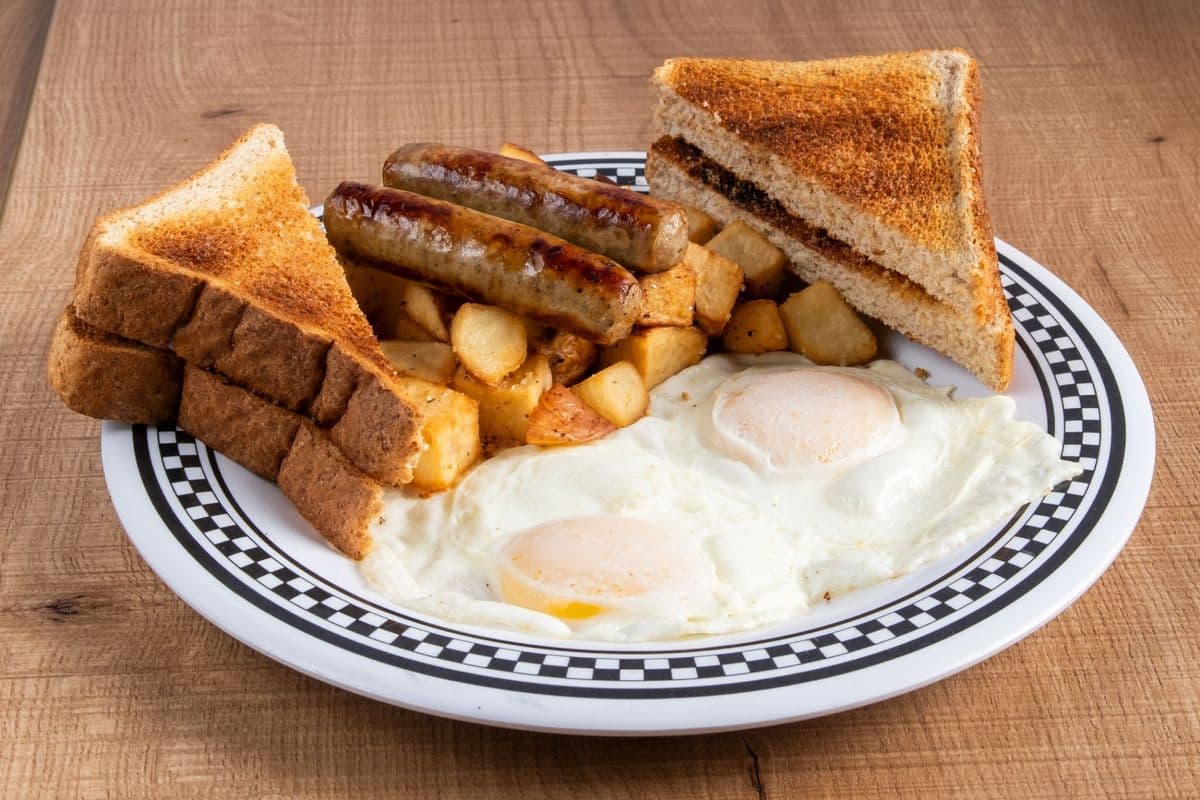 "Diner Plate" Big Breakfast L