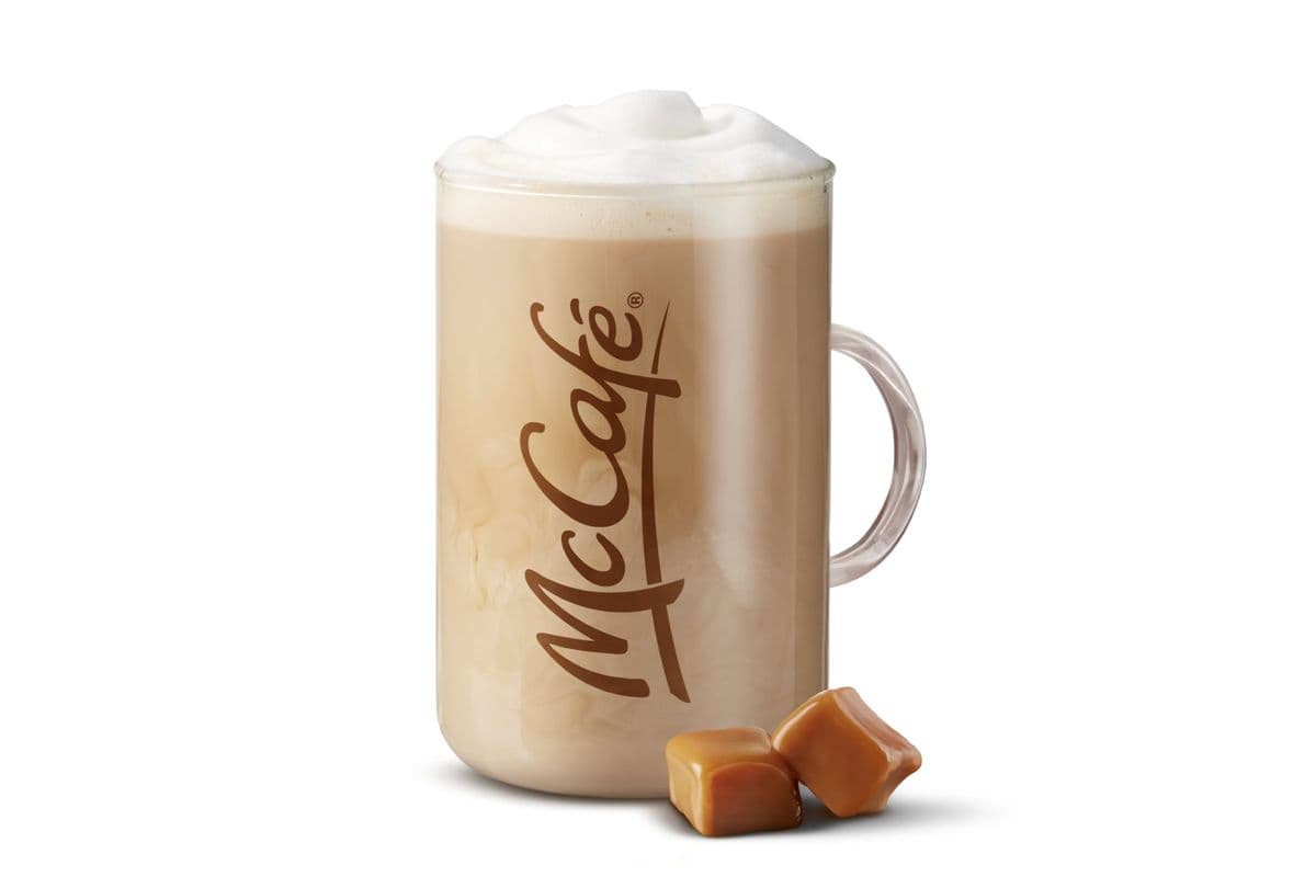 Latte au caramel (lait 2%) [190.0 Cal]