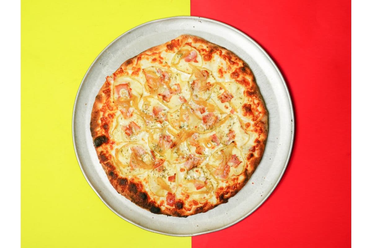 12" Potato Bacon (White Pizza)