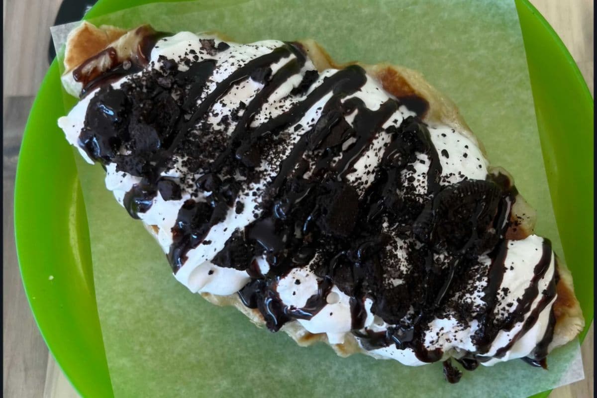 Oreo Chocolate Croffle