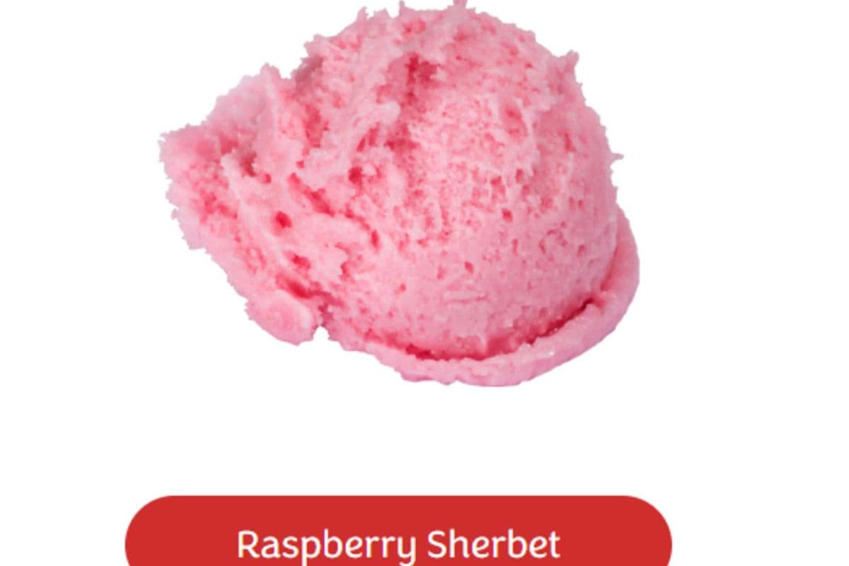 Raspberry Sherbet (8 oz)