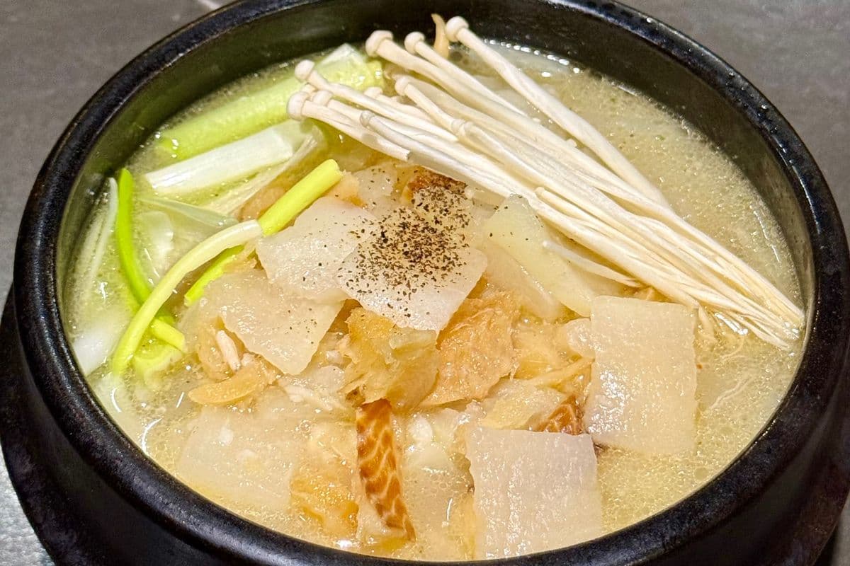 Dried Pollack Soup