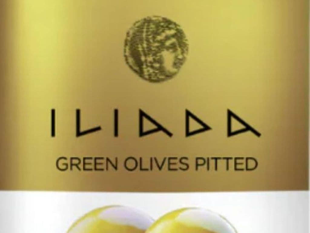 Green Olives Pitted Glass Jar 370 g