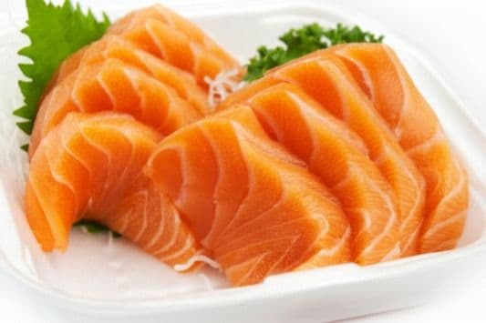 50. Salmon Sashimi (7 pcs)