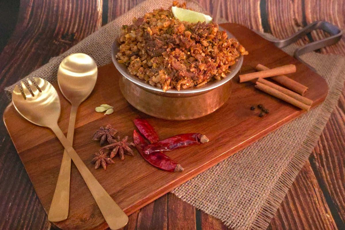 Mutton Kothu Parotta