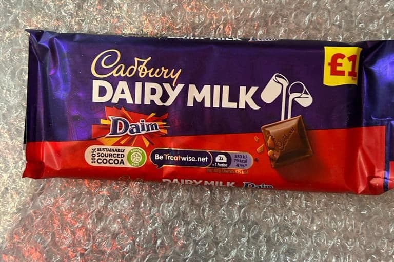Cadbery  Dairy  Milk Daim (120 g)