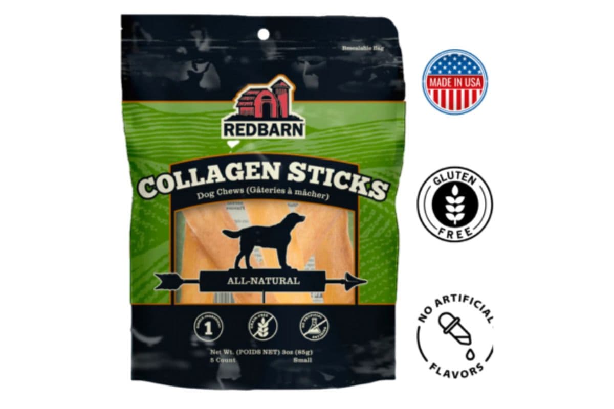 Redbarn Bag Of Collagen Sticks Dog Treats - Small