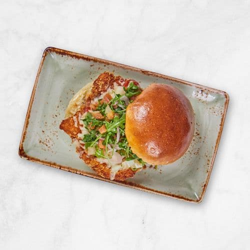 Caprese Crispy Chicken Sandwich