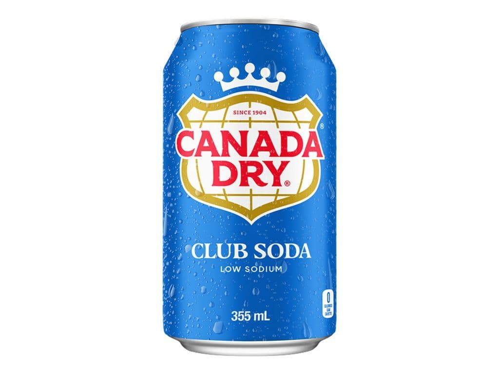Canada Dry Club Soda Can