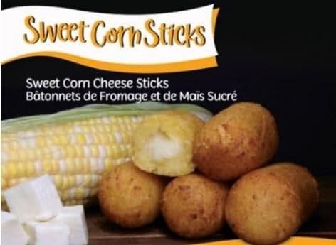Sweet Corn Cheese Sticks