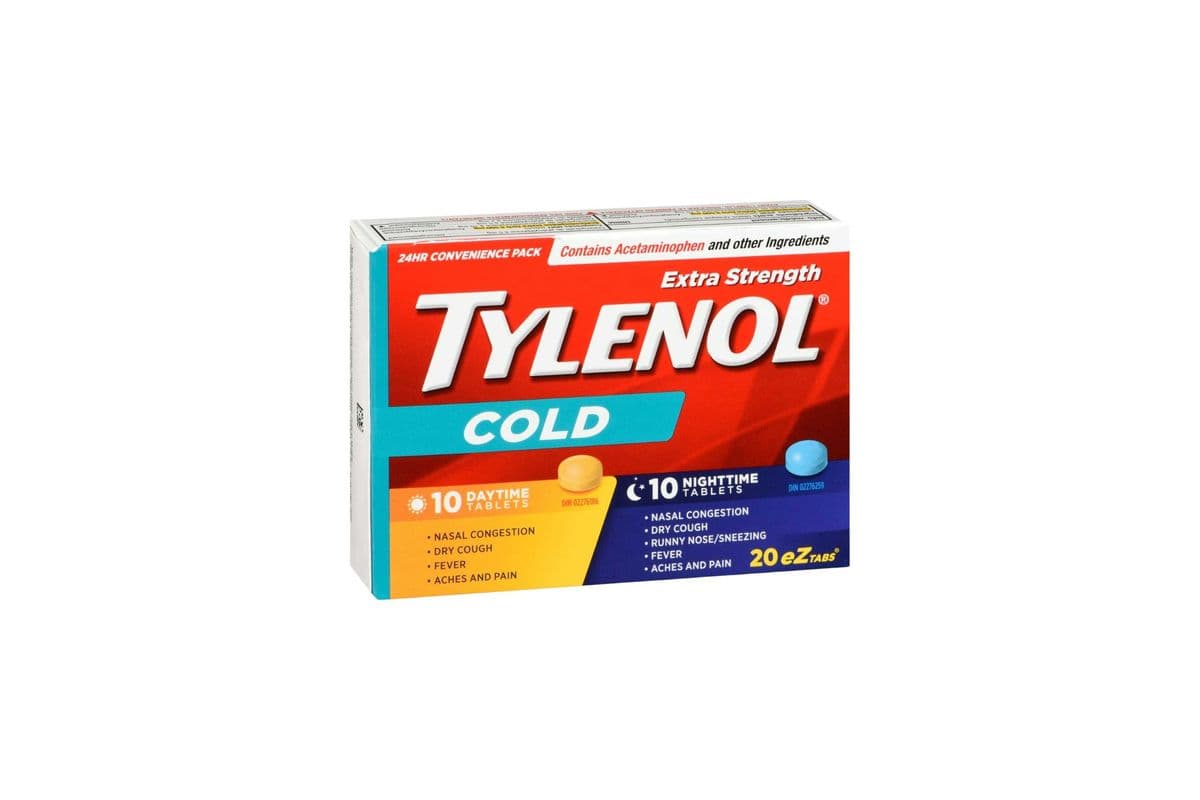 Cold (Tylenol) (20 ez Tabs)