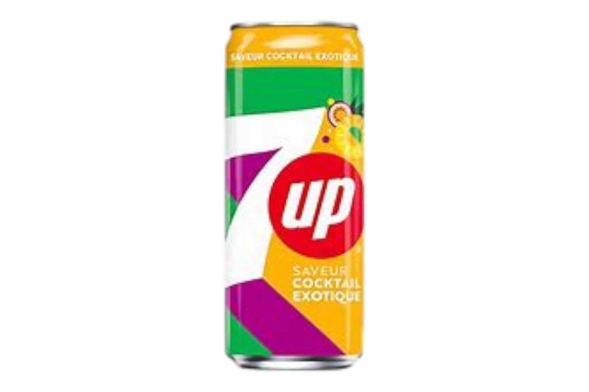 7UP Saveur Cocktail Exotique (330ml) (145 Cal)