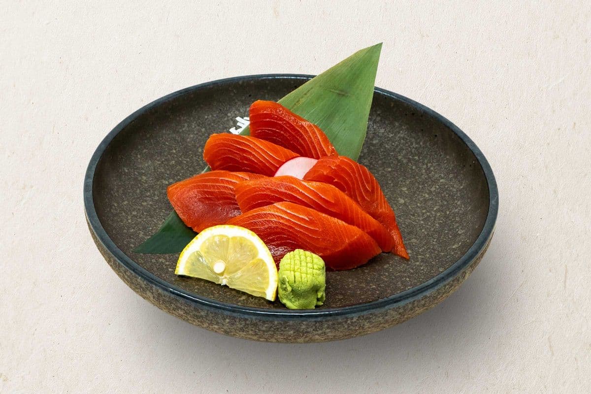 Wild Sockeye Salmon Sashimi (6 pcs)