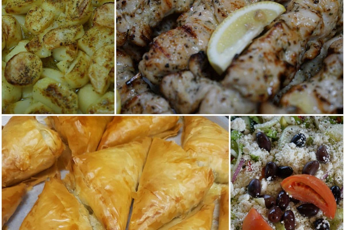 FAMILY - Souvlaki & Spanakopita Dinner
