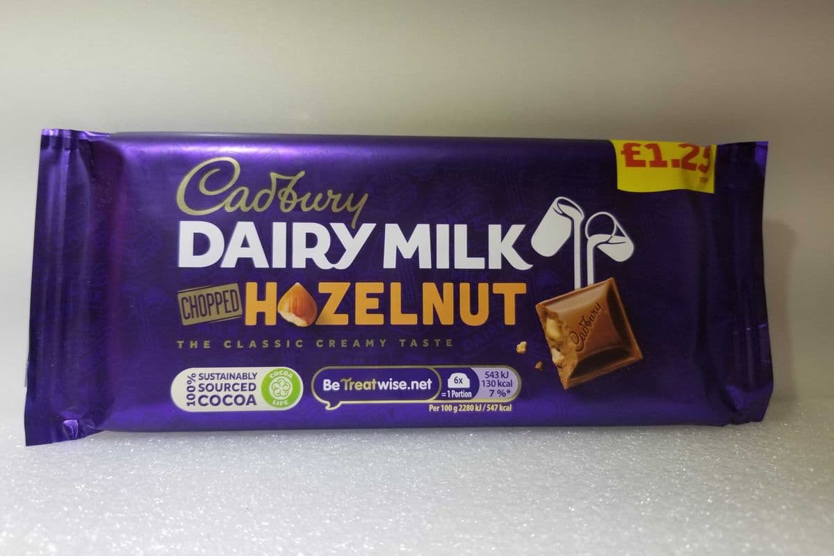 Cadbery Dairy Milk Hazelnut (96 g)