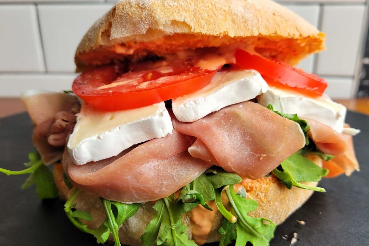 Prosciutto & Brie Sandwich