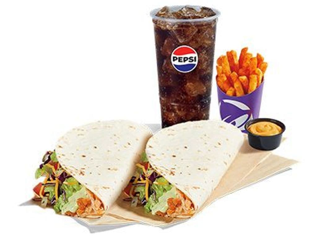 2 Slow-Roasted Cantina Chicken Soft Tacos Combo