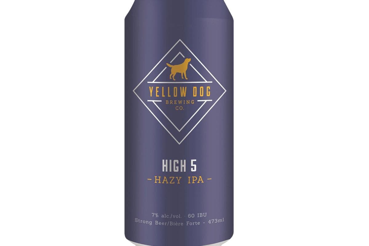 Yellow Dog - High 5 Hazy IPA (4 x 473ml can)