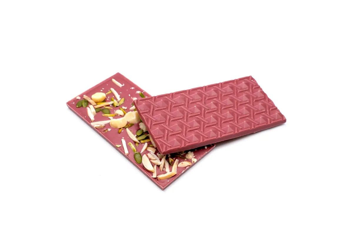 Ruby Chocolate Bar Mixed Nuts