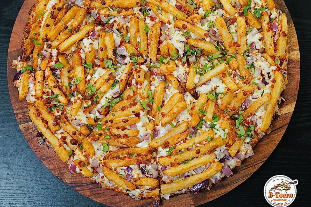 Extra Large Fries Pizza