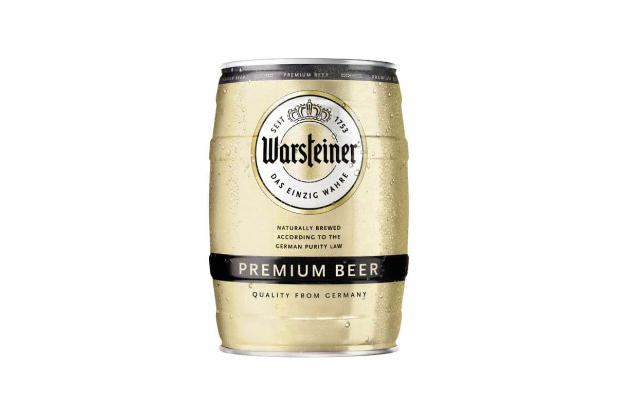 Warsteiner German Pilsener (5L Mini Keg) (1 x 5000mL )