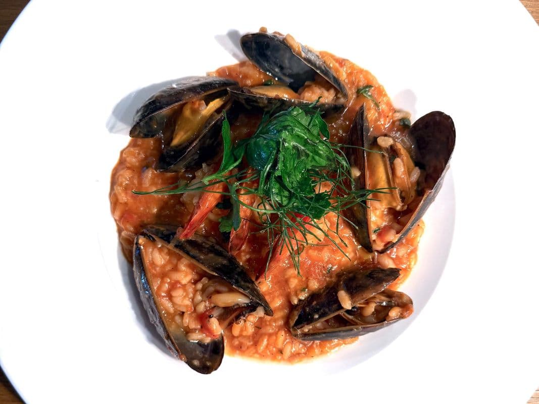 Mussels & Prawn Risotto