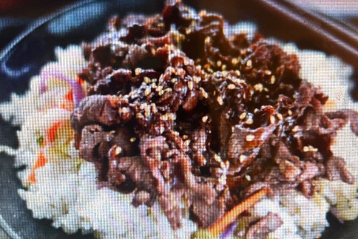 COMBO Two Beef Teriyaki Rice Bowl (两份铁板牛肉汁饭）