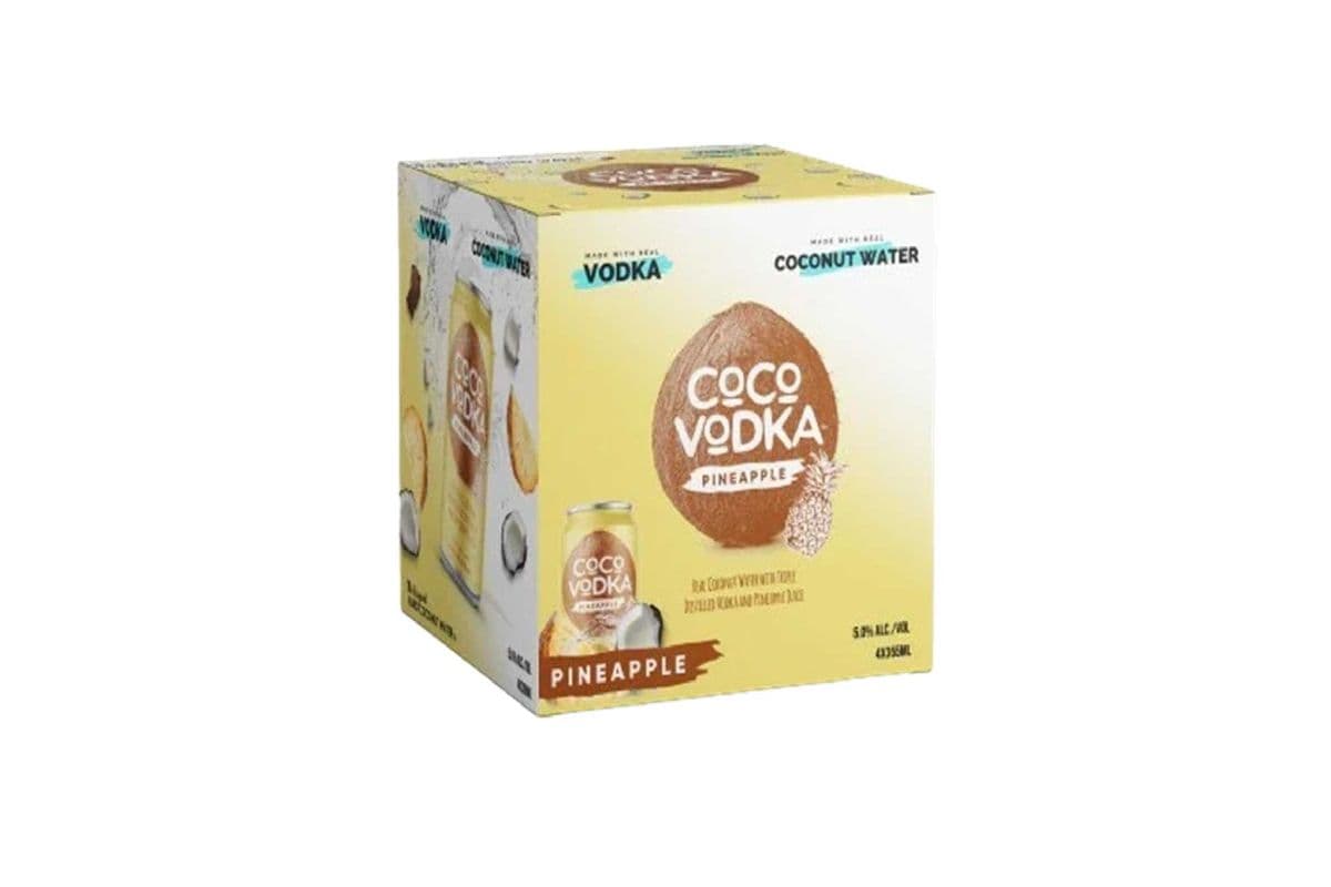 383310. COCO VODKA - PINEAPPLE (1 x 4PC)