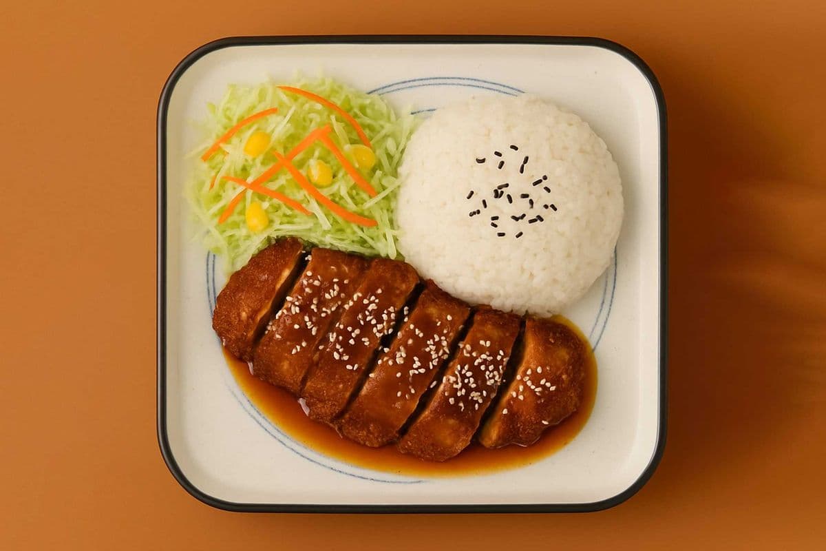 C5.Fried Pork Chop 香酥猪排饭