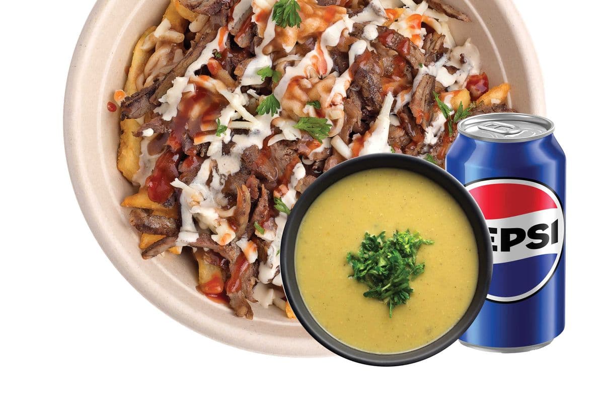 Beef Shawarma Poutine Combo