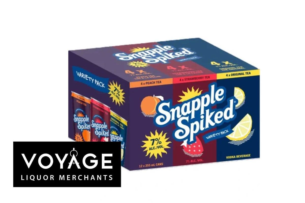 Snapple 7% Spiked Variety (12 x 355 ML)