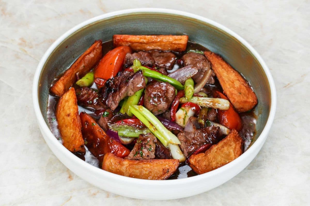 Lomo Saltado (Beef Stir-Fry)